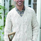 Knitting Pattern 7373 - Sweaters in Bonus Aran Tweed