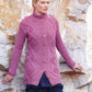 Knitting Pattern - 7332 - Jacket in Wool Rich Aran