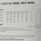 Knitting Pattern - 7332 - Jacket in Wool Rich Aran