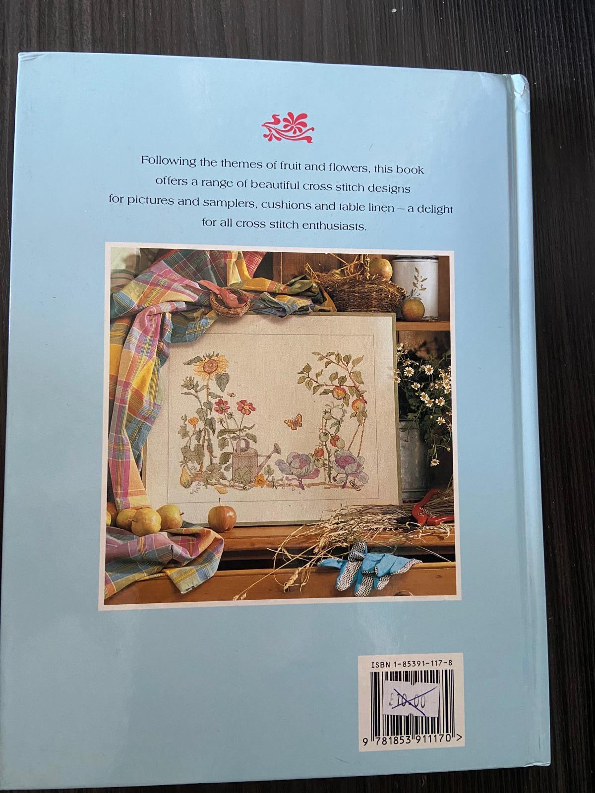 Fruit & Flowers Cross Stitch - Hardback