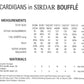 Knitting Pattern 7505 - Cardigans in Sirdar Bouffle