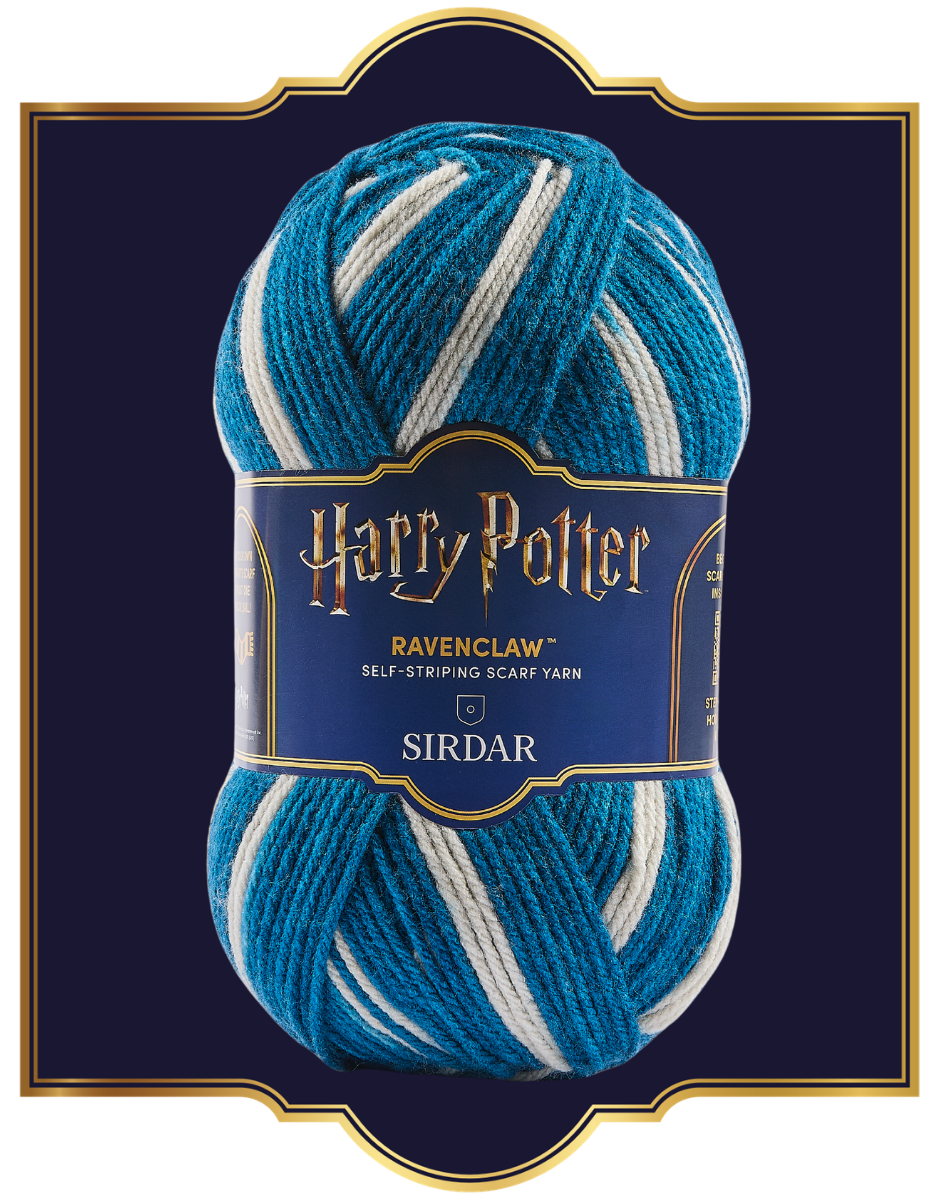 HARRY POTTER - Self-Striping Scarf Chunky Yarn
