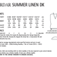 Knitting Pattern 8133 - Top in Summer Linen DK