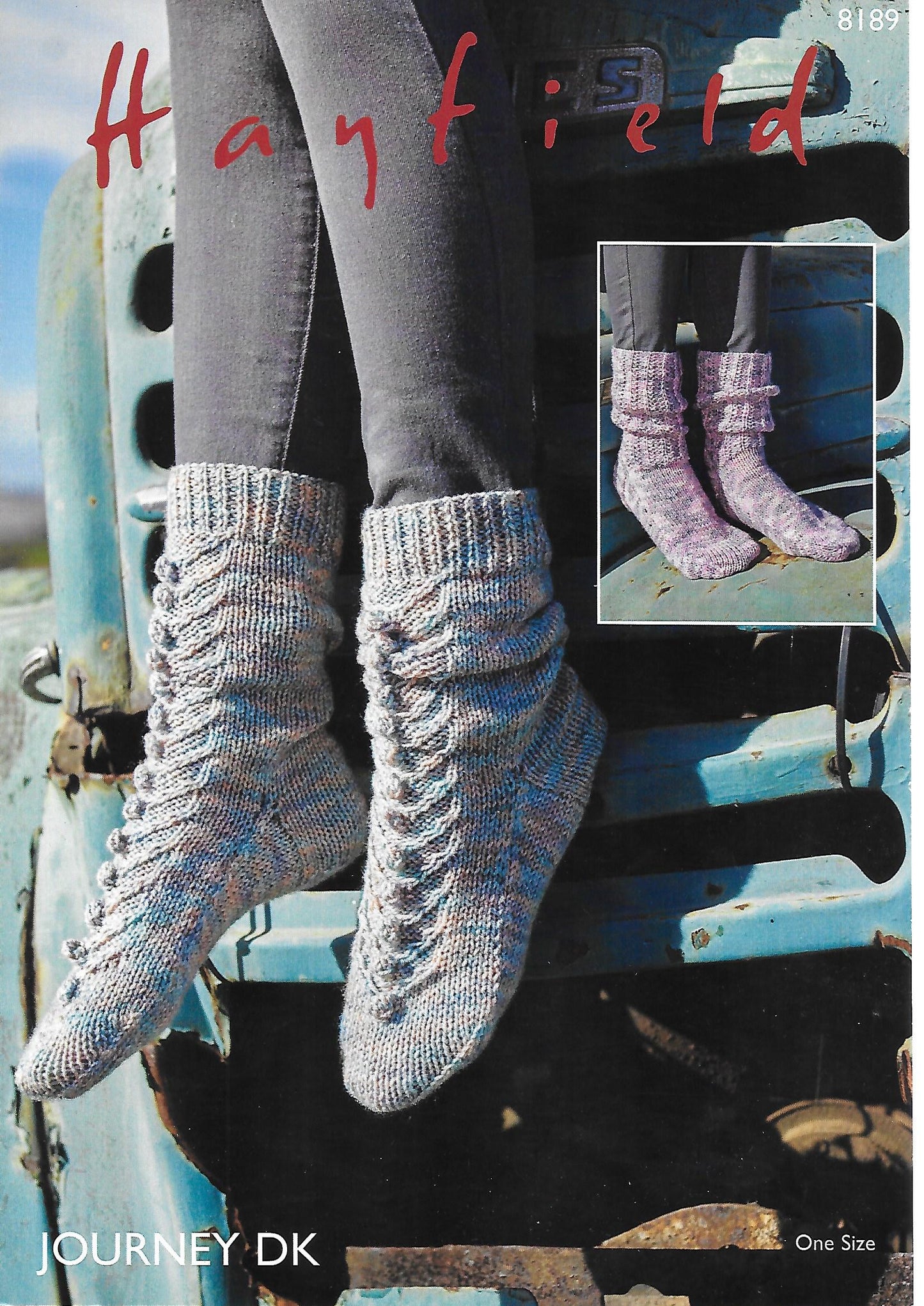 Knitting Pattern 8189 - Socks in Journey DK