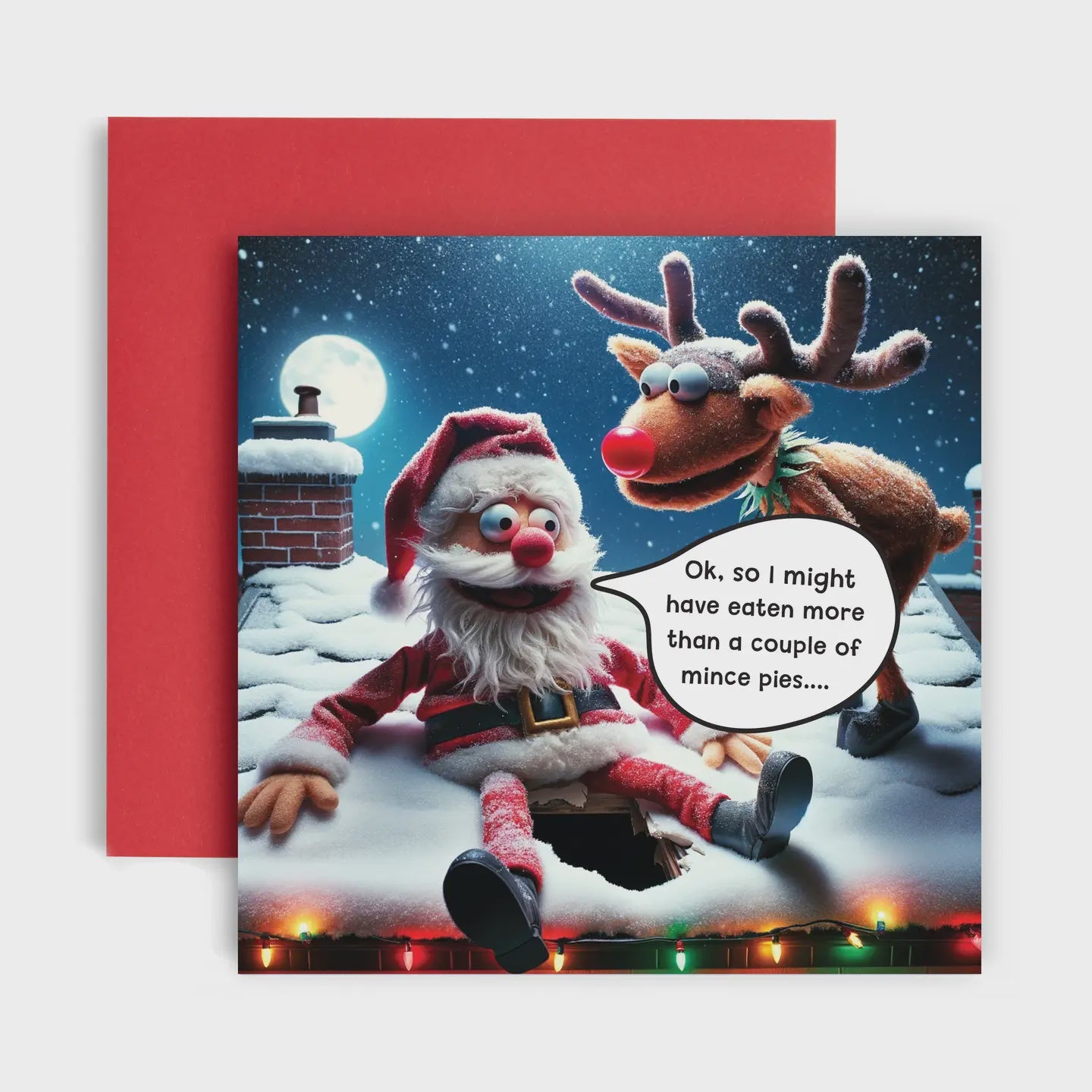 Mince Pies - Christmas Card