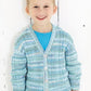 Knitting Pattern 4869 -  Cardigan & Jumper in Baby Crofter DK
