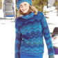Knitting Pattern 9210 - Sweaters in Escape Chunky