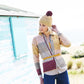 Knitting Pattern 9672 - Cardigan, Hat and Wrist Warmers in Batik Swirl DK