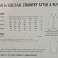 Knitting Pattern 9724 - Cardigan in Country Style 4 Ply