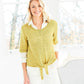 Knitting Pattern 9754 - Top & Cardigan in Naturals Bamboo & Cotton DK