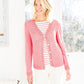 Knitting Pattern 9754 - Top & Cardigan in Naturals Bamboo & Cotton DK
