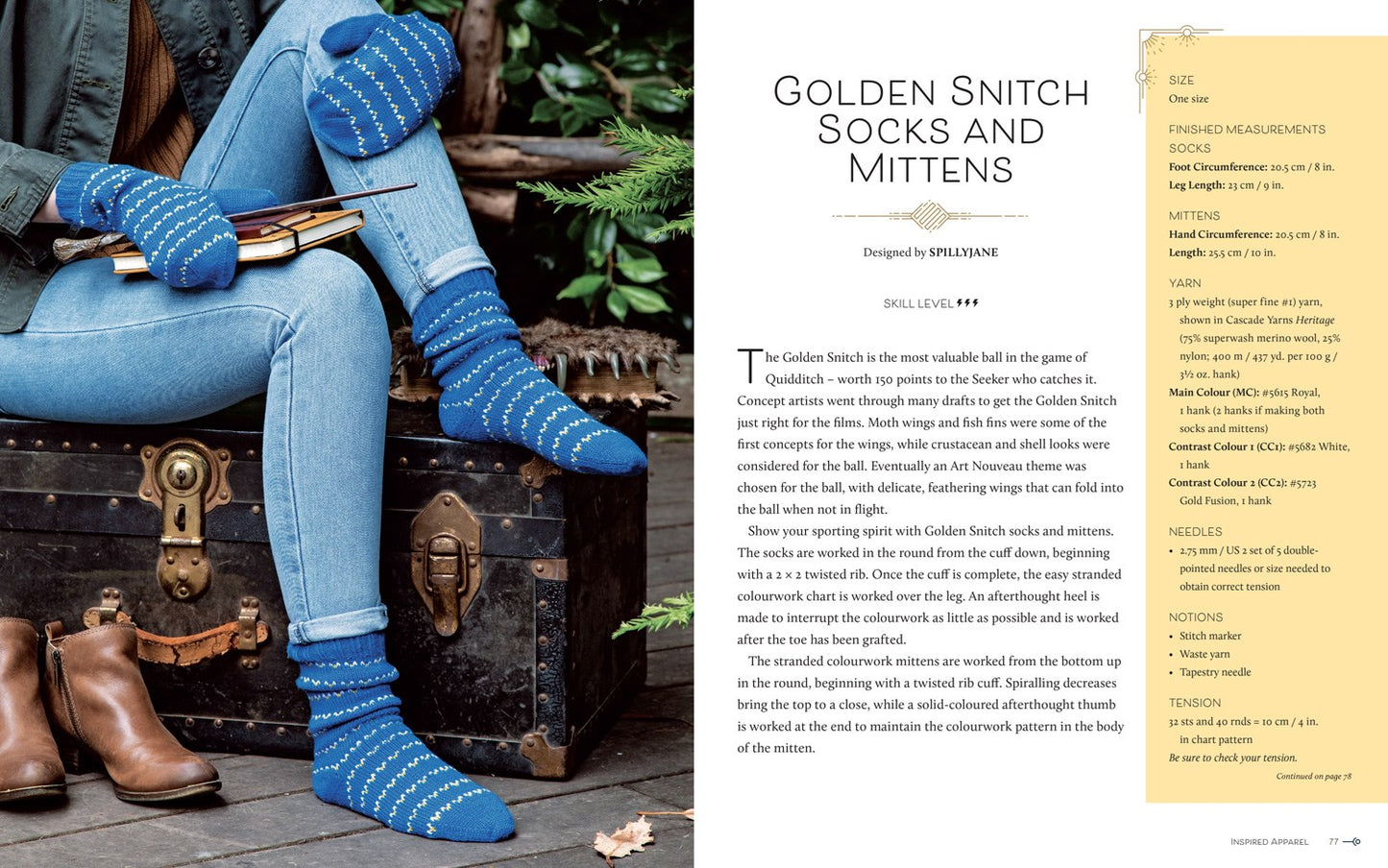 HARRY POTTER - Knitting Magic - The Official Knitting Pattern Book