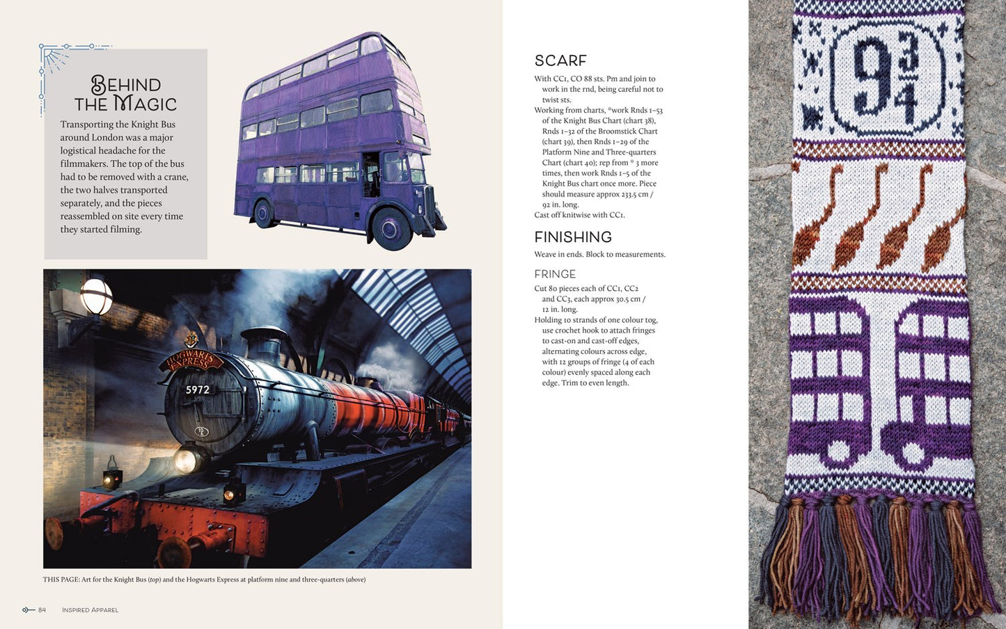 HARRY POTTER - Knitting Magic - The Official Knitting Pattern Book