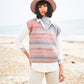 Knitting Pattern 9881 - Sweater & Tank Top in Charm Lace Weight