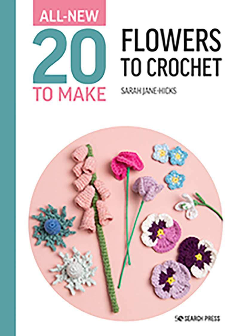 20 To Knit - Flowers to Crochet