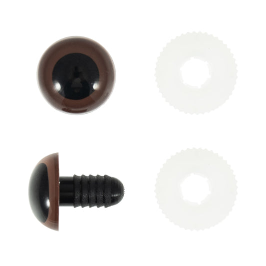 Toy Eyes - Teddy - Brown - 3 Sizes Available