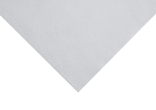 Felt: Acrylic: 3mm Crafting Felt: 23cm x 30cm White
