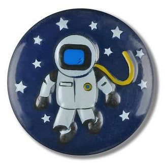 Button with Shank - 15mm - Astronaut - NAVY