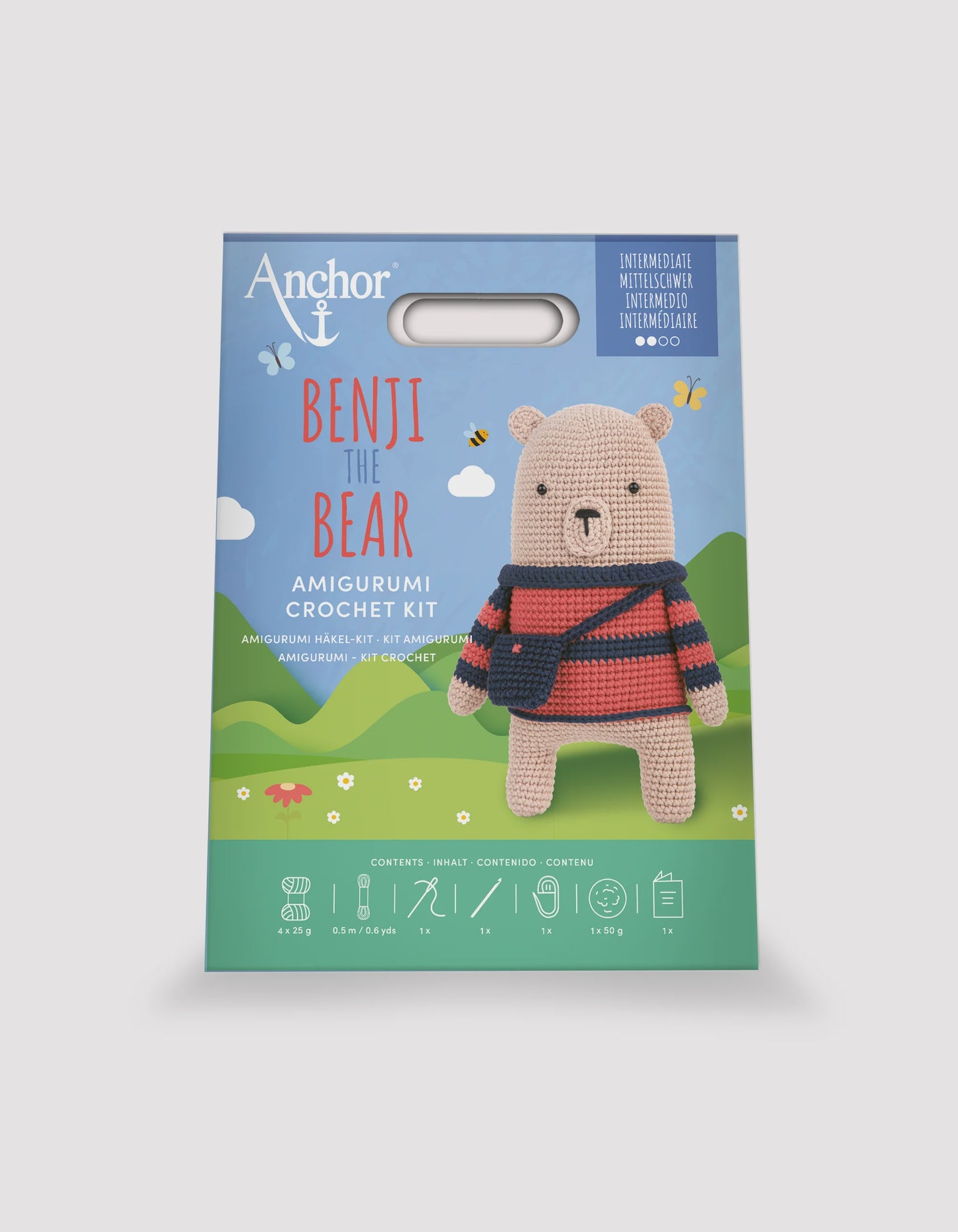 Amigurumi Crochet Kit - BENJI THE BEAR