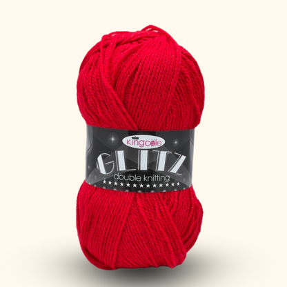 GLITZ  DK  100g - More colours available