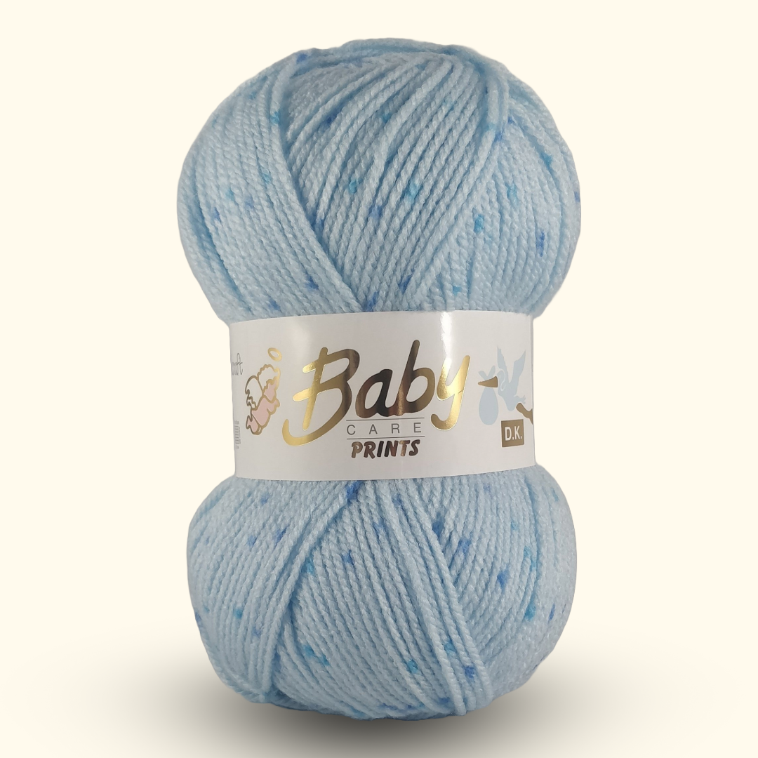 BABY SPOT PRINTS  DK 100g - More colours available