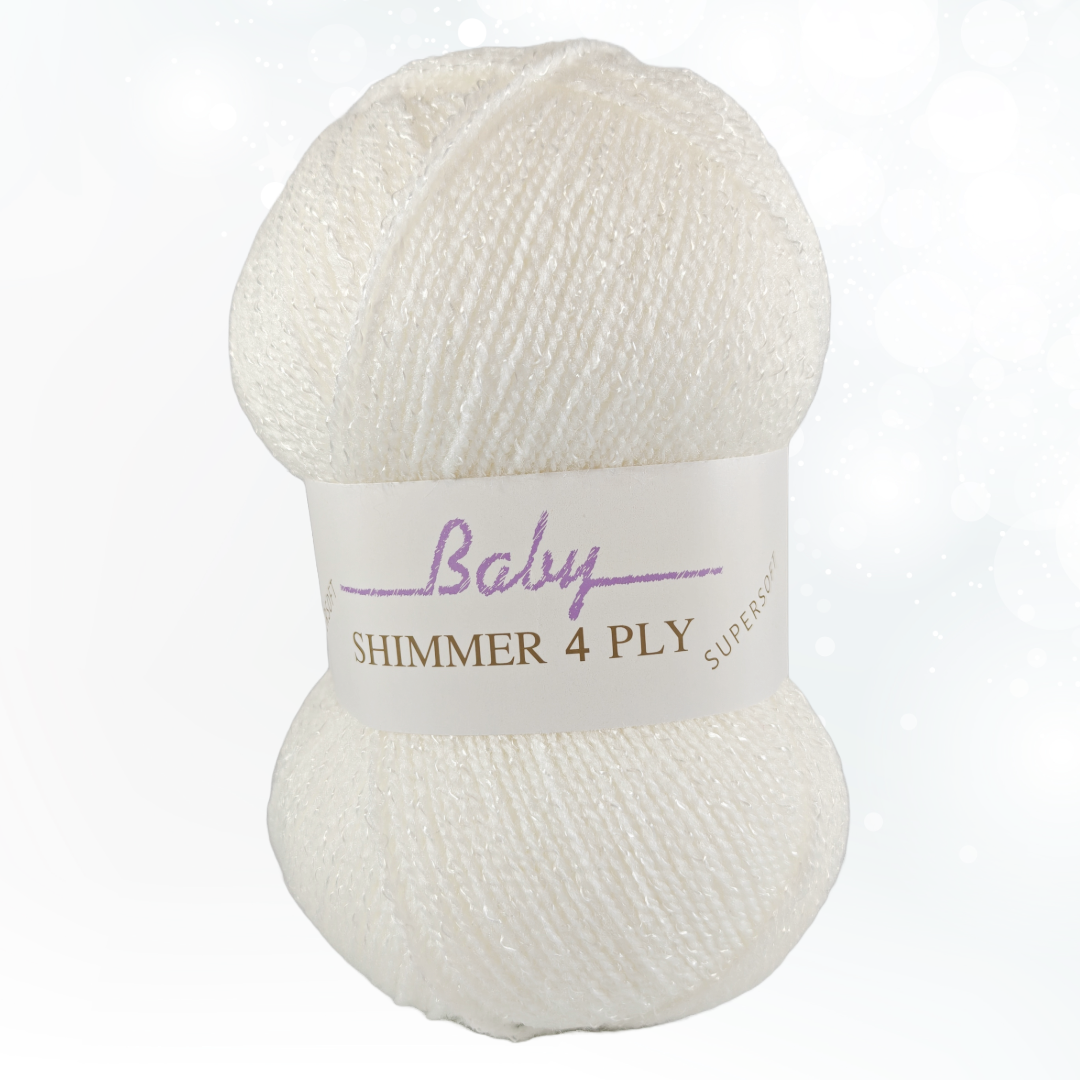 Baby Shimmer 4 Ply 100g - 1 Colour