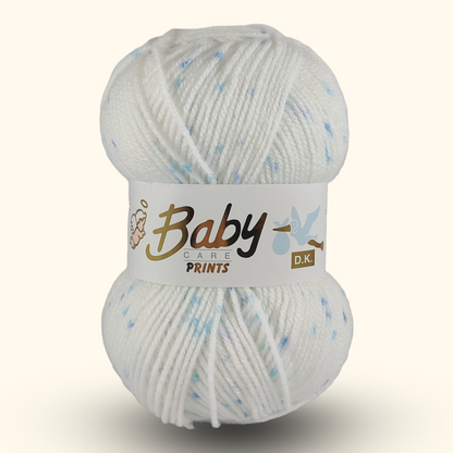 BABY SPOT PRINTS  DK 100g - More colours available