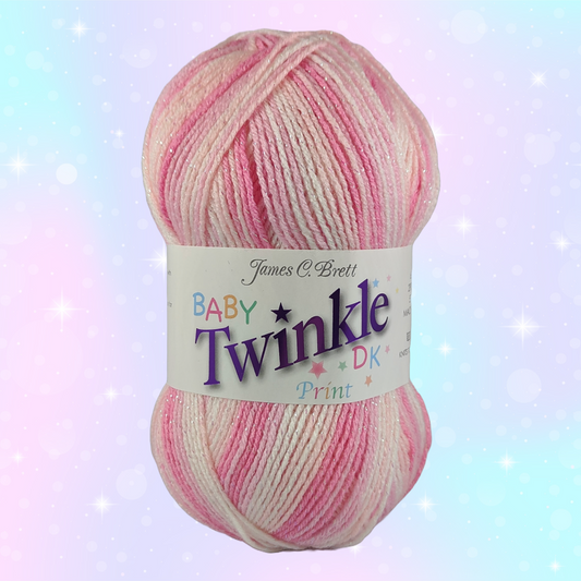 BABY TWINKLE PRINTS DK 100g - More Colours Available