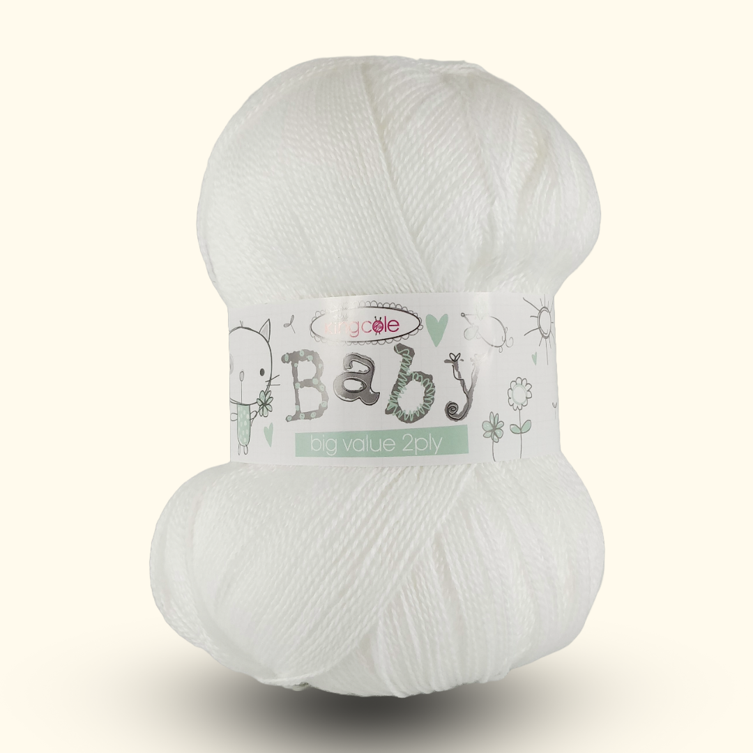BIG VALUE BABY 2 PLY 100g - 2 Colours Available
