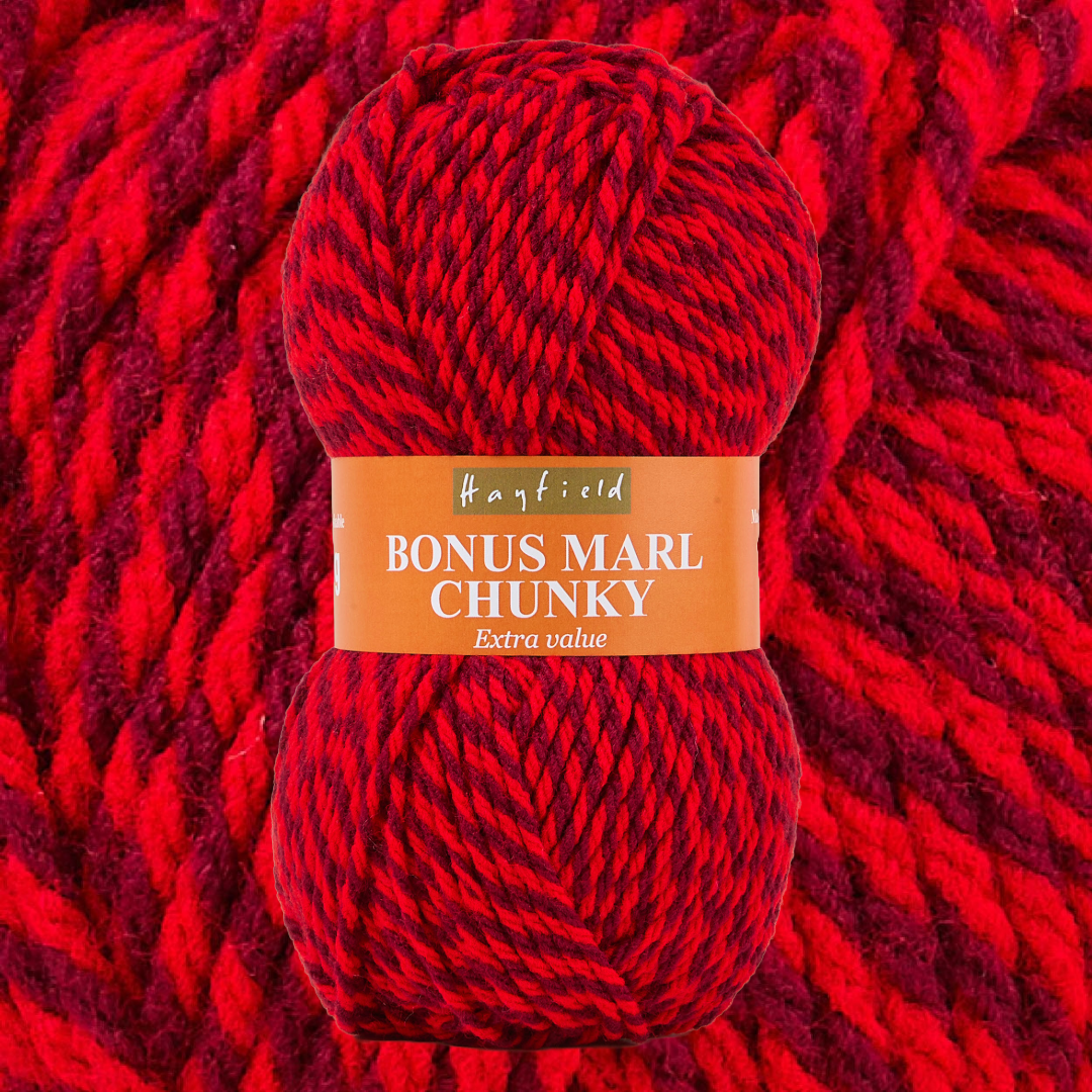 Bonus Marl Chunky 100g - 12 Colours Available