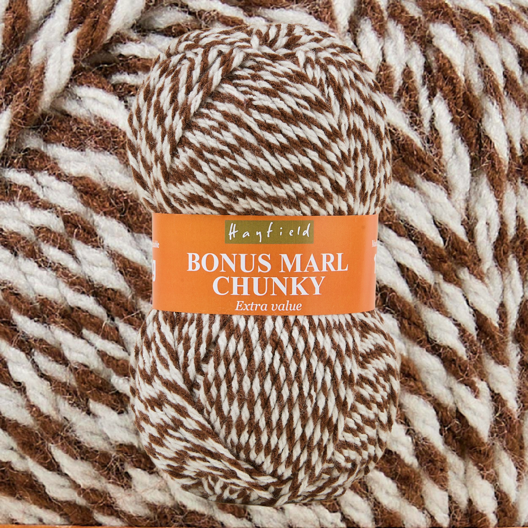 Bonus Marl Chunky 100g - 12 Colours Available