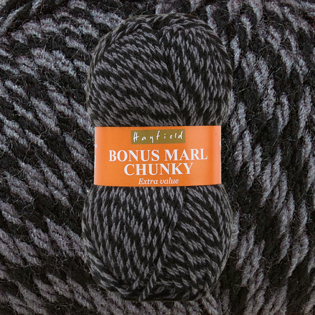 Bonus Marl Chunky 100g - 12 Colours Available