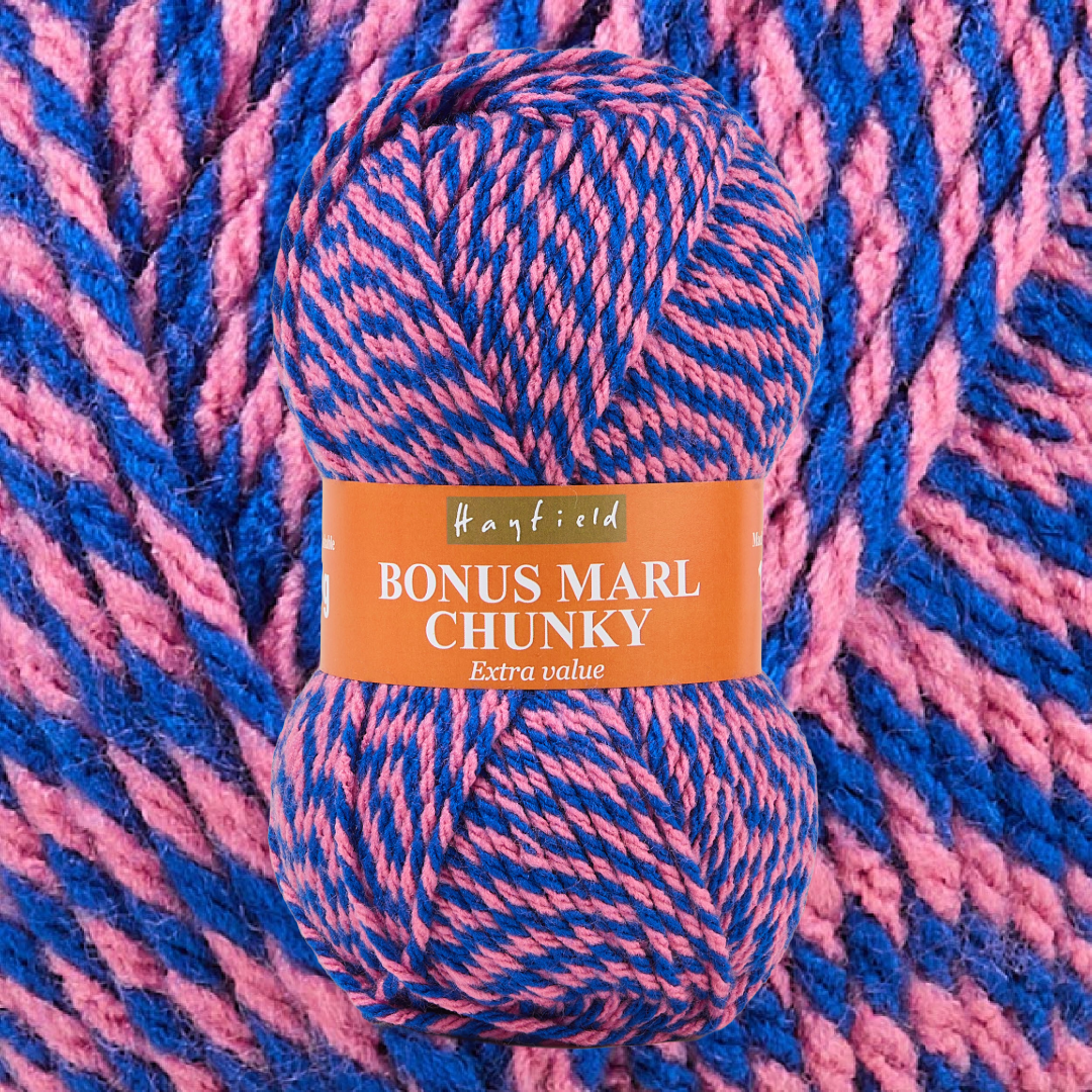 Bonus Marl Chunky 100g - 12 Colours Available