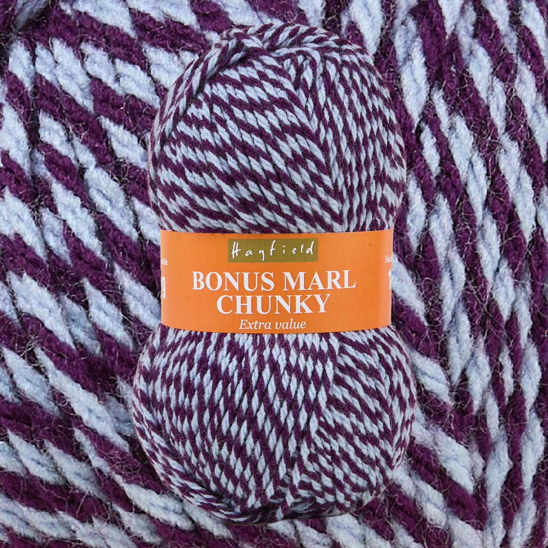 Bonus Marl Chunky 100g - 12 Colours Available