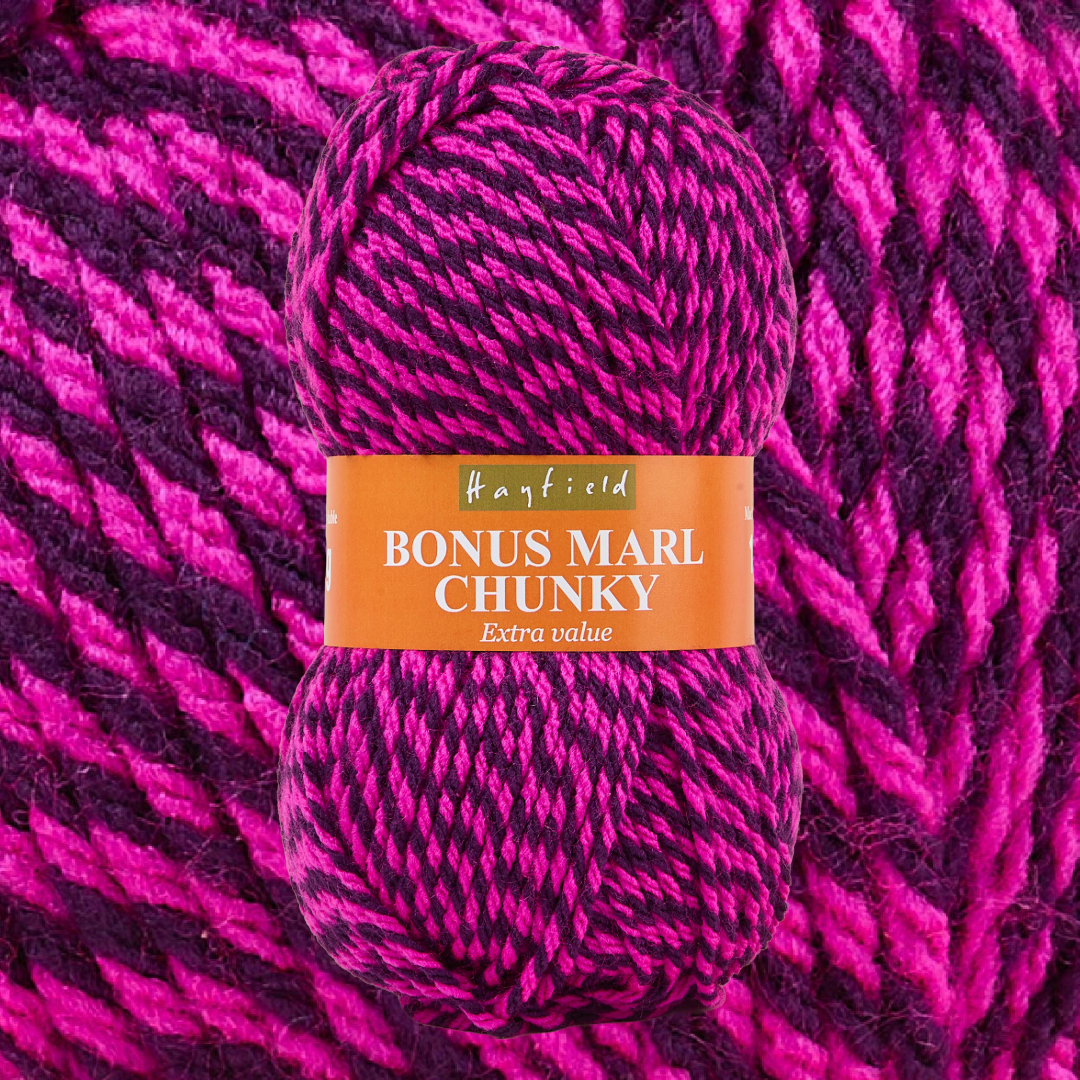 Bonus Marl Chunky 100g - 12 Colours Available