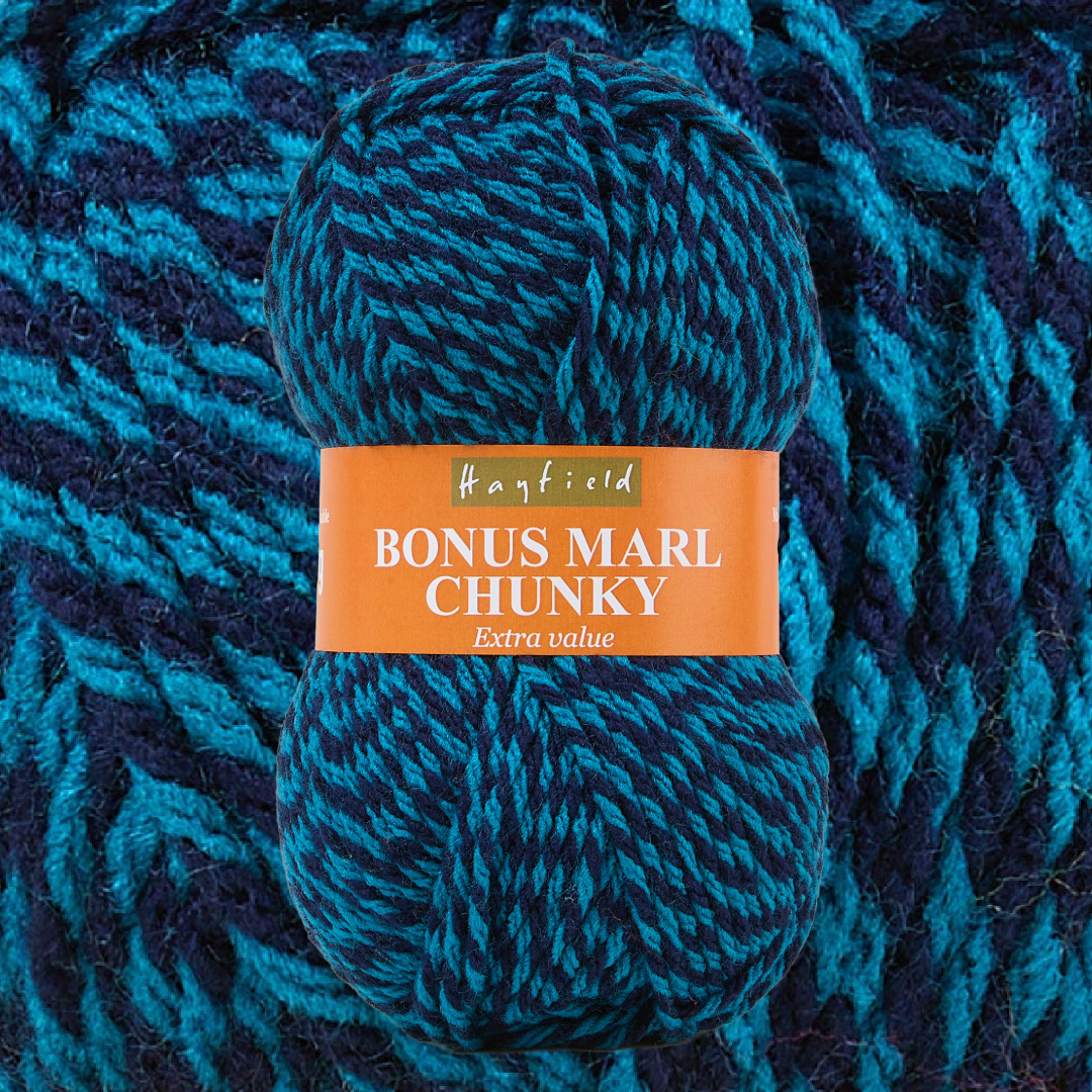 Bonus Marl Chunky 100g - 12 Colours Available