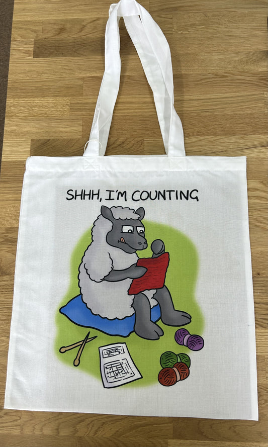 SHOPPER BAG - SHHH, I’M COUNTING