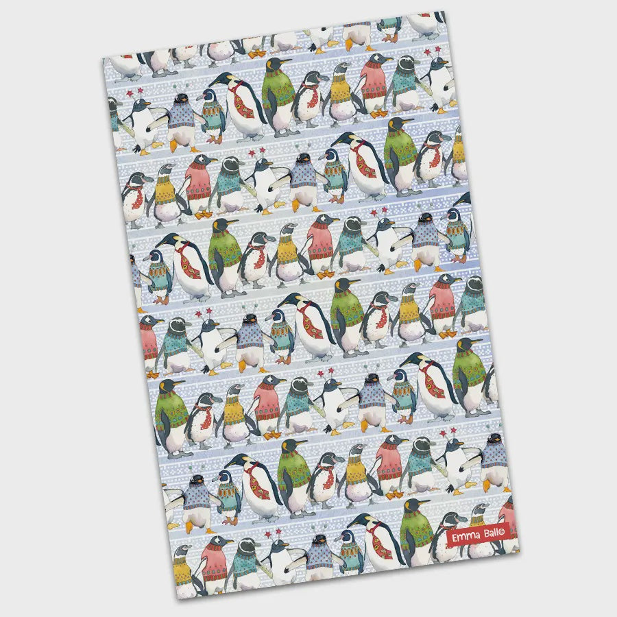 PENGUIN IN PULLOVERS - Tea Towel