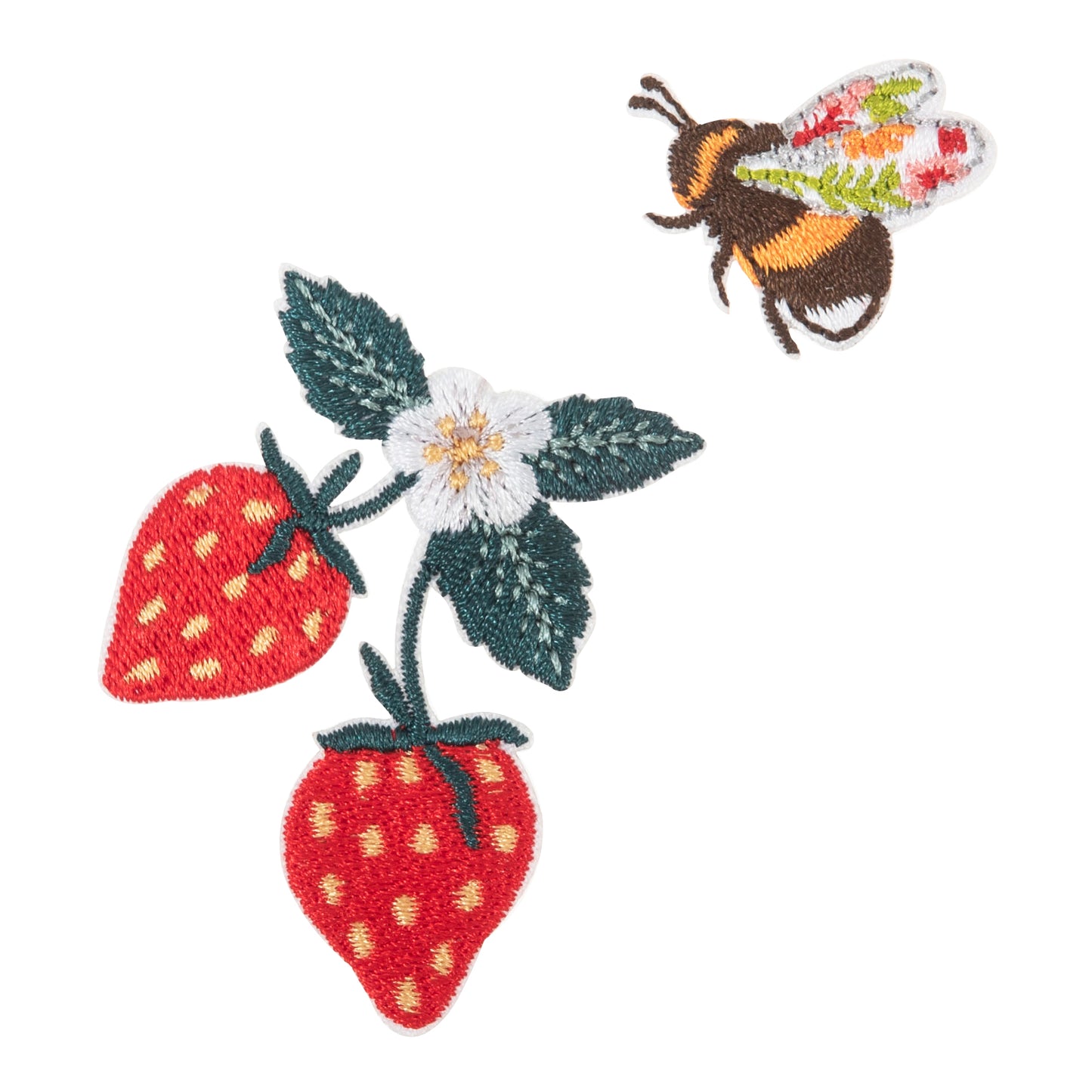 IRON ON & SEW ON MOTIF - Strawberry