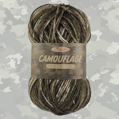 CAMOUFLAGE DK 100g - More Colours Available
