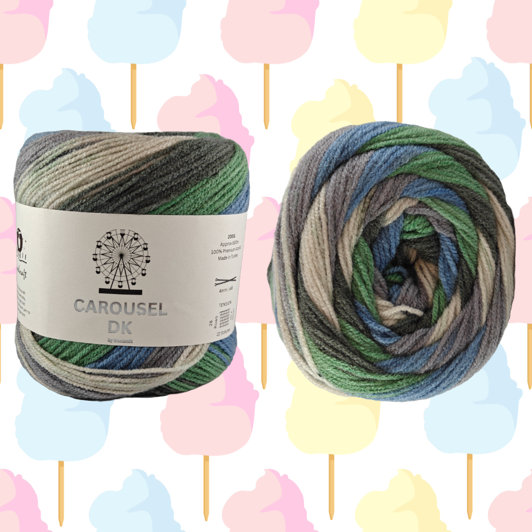 CAROUSEL DK 200g - More Colours Available