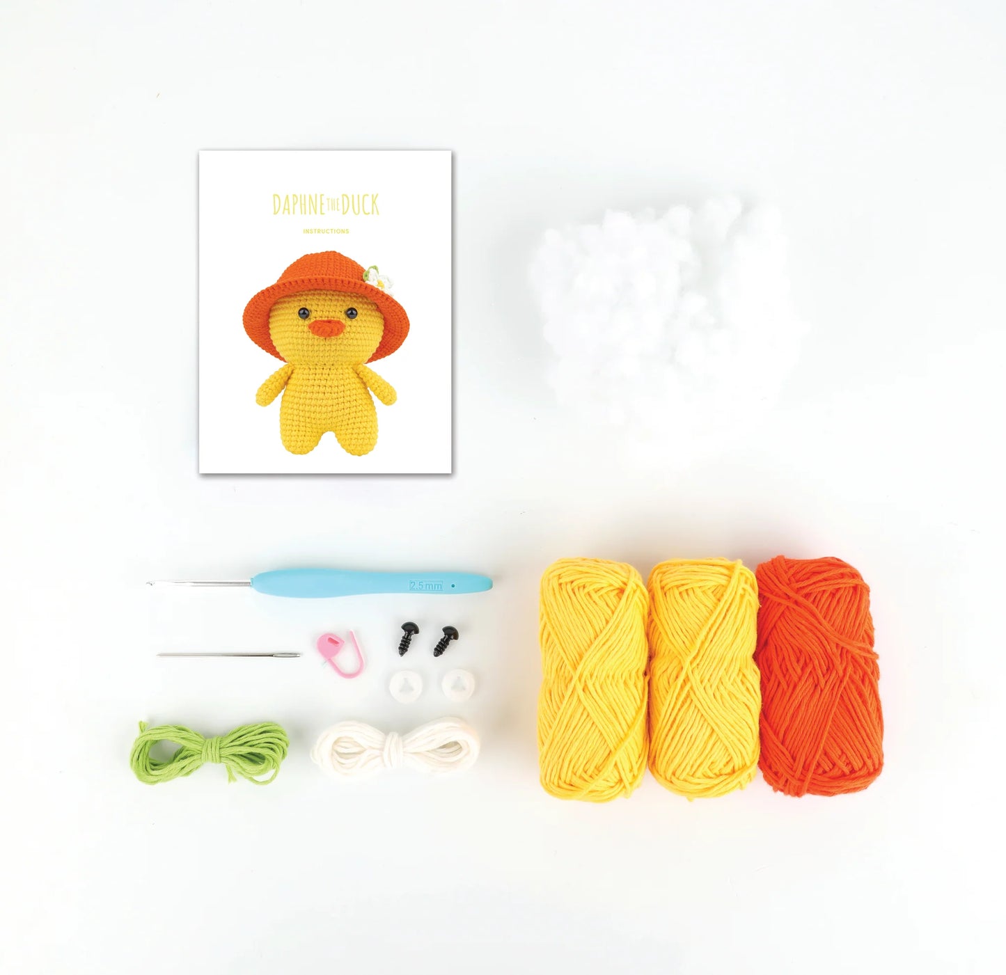 Amigurumi Crochet Kit - DAPHNE THE DUCK