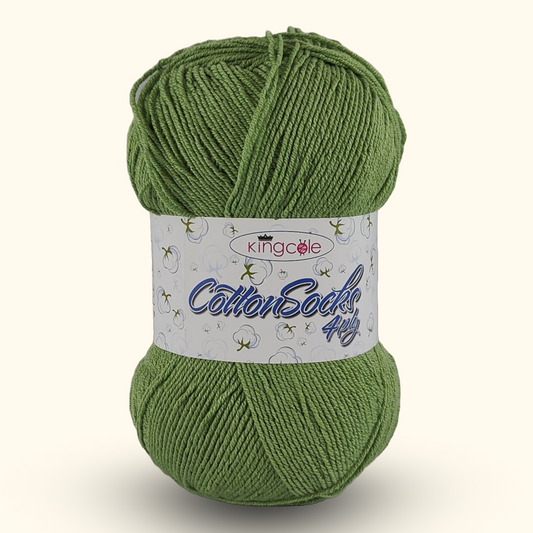 COTTON SOCKS 4PLY 100g - More colours available