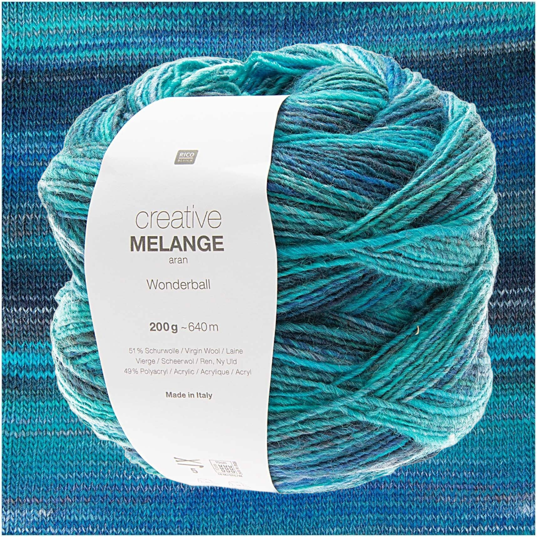 Creative Melange Wonderball Aran 200g - 2 Colours