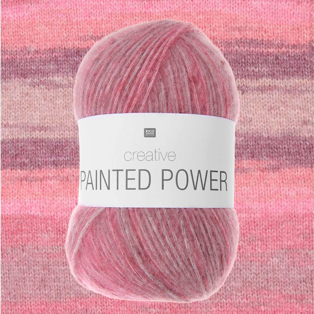 CREATIVE PAINTED POWER ARAN 100g - More Colours Available
