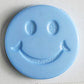 Button with Shank - 15mm - Smiley Face - 3 Colours Available
