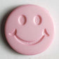 Button with Shank - 15mm - Smiley Face - 3 Colours Available