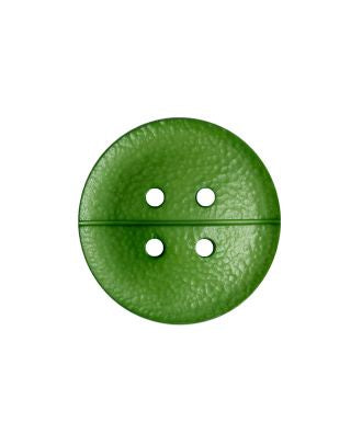 4 Hole Button - 20mm - Shaped Surface - Green