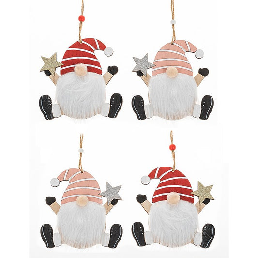 XMAS Hanging Gonk  - 2 Colours Available