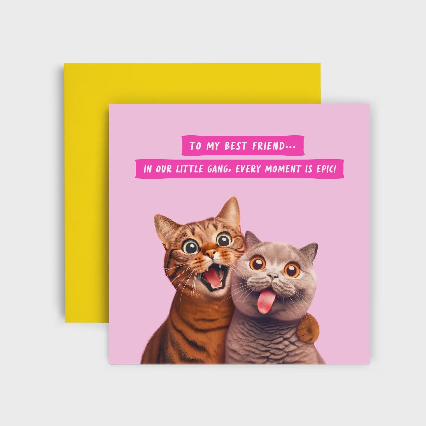 Best Friend….In Our Little Gang, Every Moment is Epic - Birthday Card